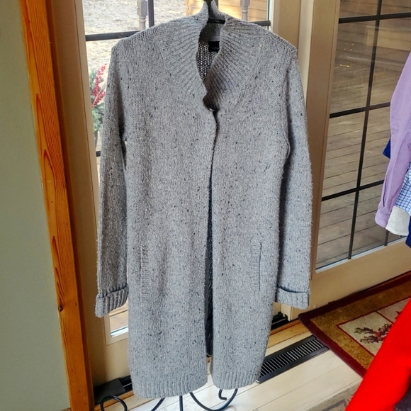 Cynthia Rowley Cardigan Sweater,‎ warm and cozy mid length cardigan Sz. M - Picture 2 of 11